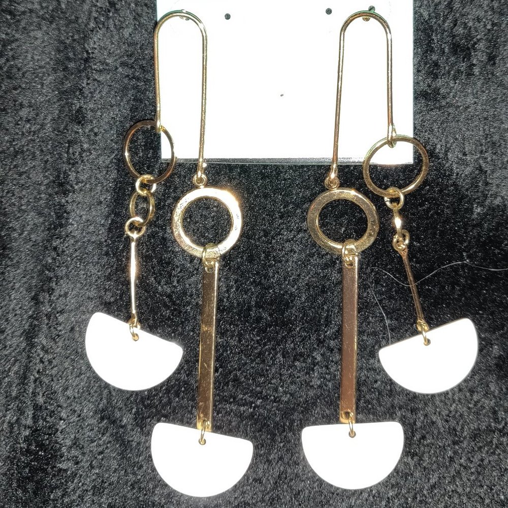 ART DECO DANGLE EARRINGS
